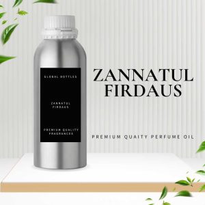 Zannatul Firdaus premium perfume oil bottle – traditional, long lasting fragrance for wholesale and bulk use
